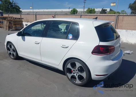 2012 Volkswagen Gti 4-Door from USA, damaged, VIN WVWHV7AJ6CW252406